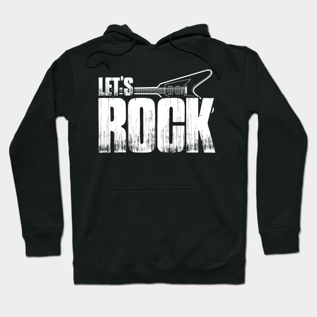 Rock Music Hoodie by Mila46